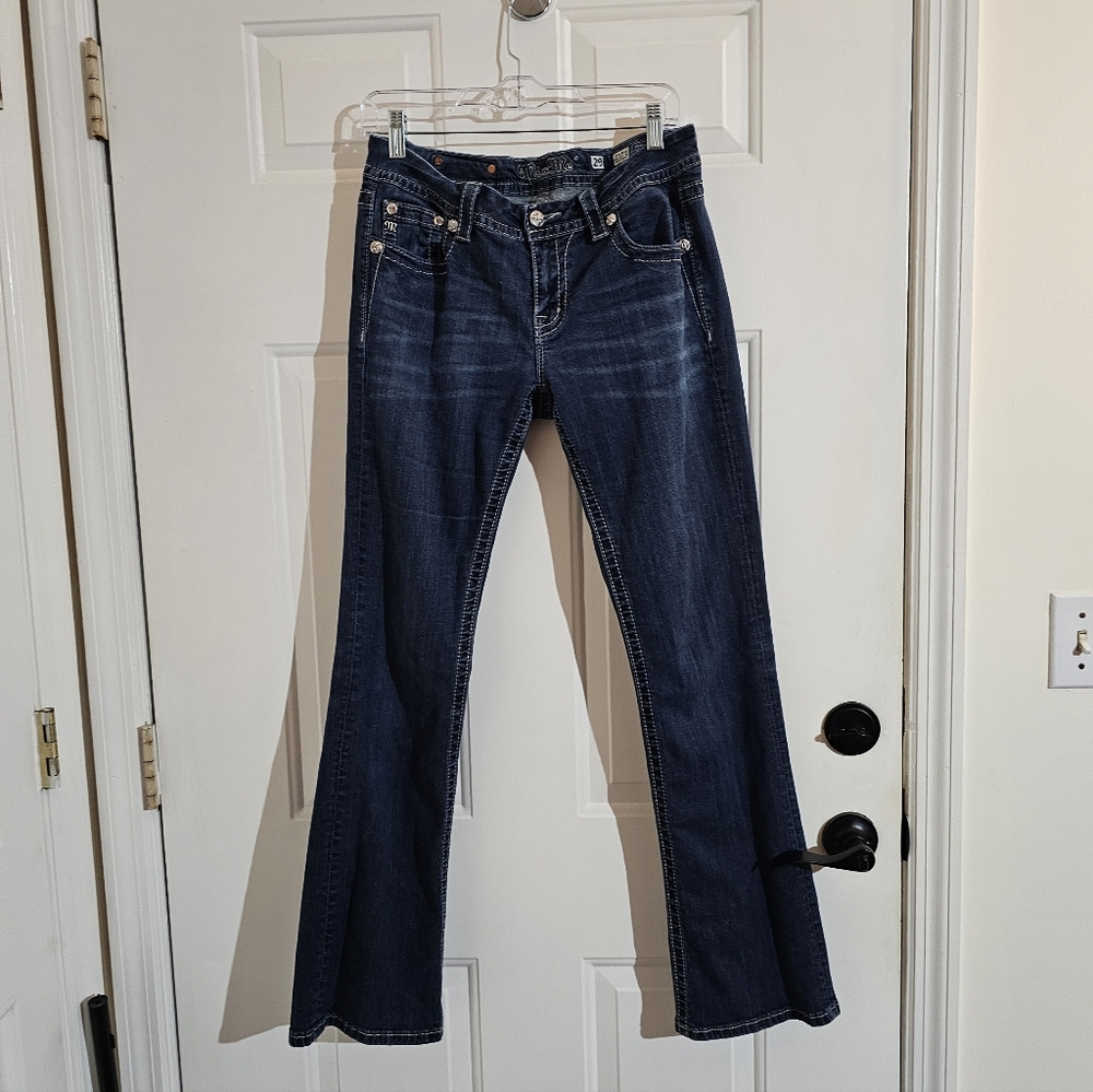 Women's Miss Me Jeans with Embroidered Cross Design - Picture 8 of 16